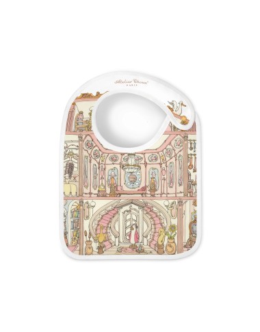 Satin dollhouse bavetta