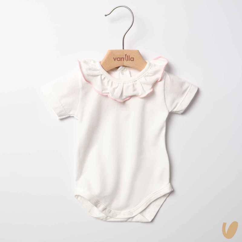 Body con colletto voilant Intimo e Camicia Fortuna
