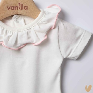 Body con colletto voilant Intimo e Camicia Fortuna