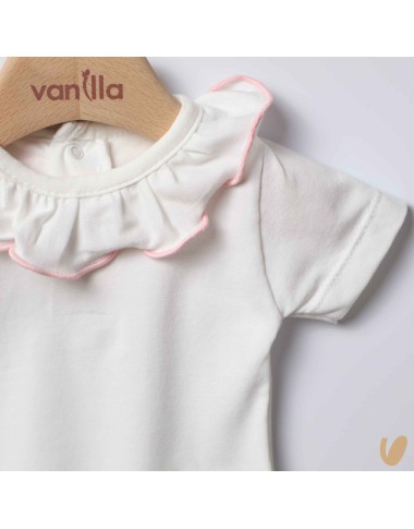 Body con colletto voilant Intimo e Camicia Fortuna