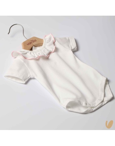 Body con colletto voilant Intimo e Camicia Fortuna