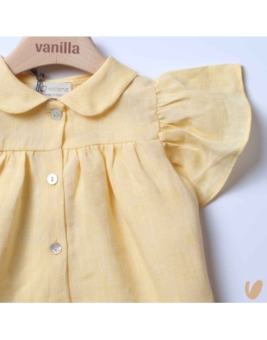 Blusa in puro lino Gonna e Shorts