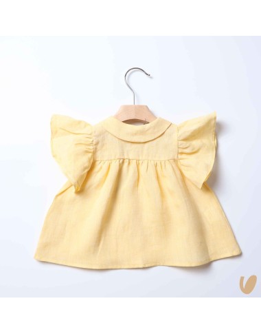 Blusa in puro lino Gonna e Shorts