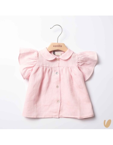 Blusa in puro lino Gonna e Shorts