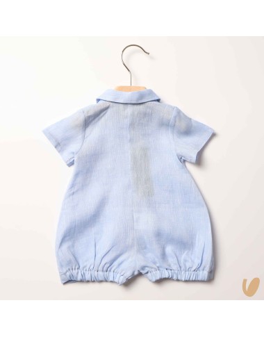 Romper in pure linen