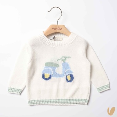 Maglia in filo vespa Cardigan e Maglia