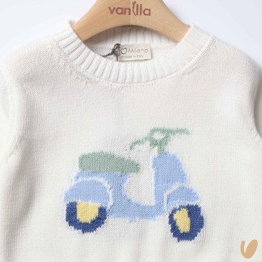 Maglia in filo vespa Cardigan e Maglia