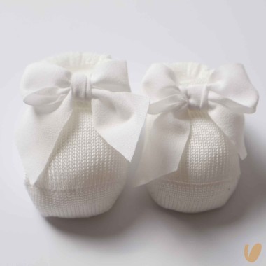 Scarpette in filo fiocco chiffon Cappello e Babbucce
