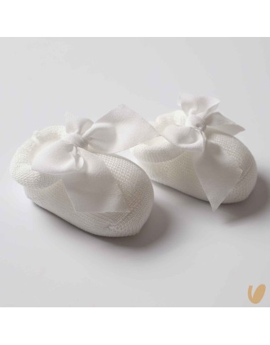 Chiffon blossom wire shoes