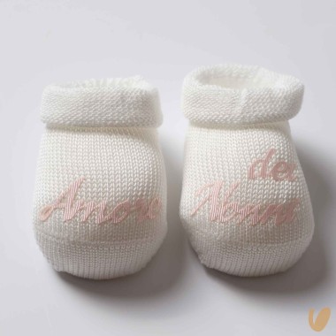 Scarpette in filo amore dei nonni Cappello e Babbucce