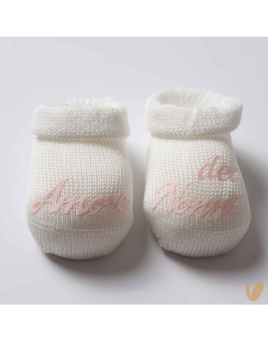 Scarpette in filo amore dei nonni Cappello e Babbucce