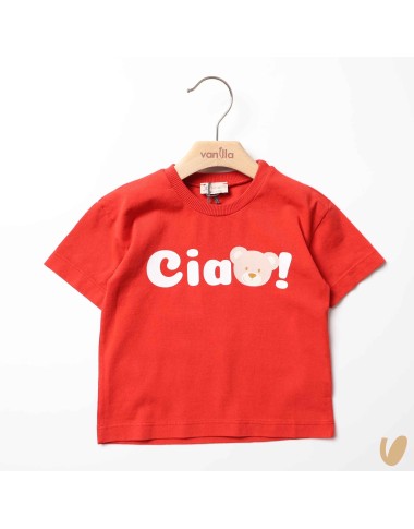 T-shirt "Ciao" con orsetto T-Shirt e Camicia