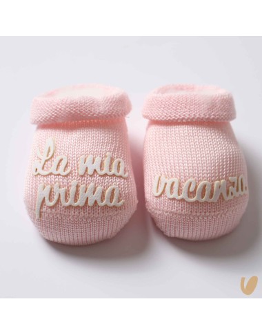 Scarpette in filo la mia prima vacanza Cappello e Babbucce