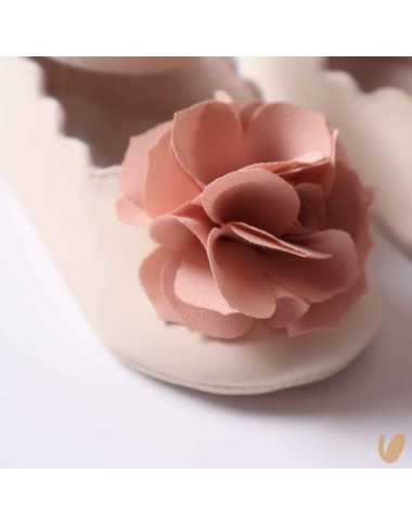Chiffon flower shoes