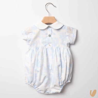 Pagliaccetto toile de Jouy Completo e Pagliaccetto