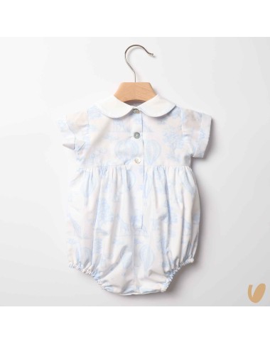 Romper toile de Jouy