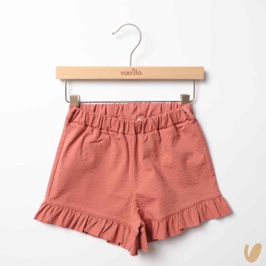 Short seersucker voilant Gonna e Shorts