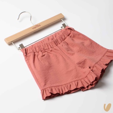 Short seersucker voilant Gonna e Shorts