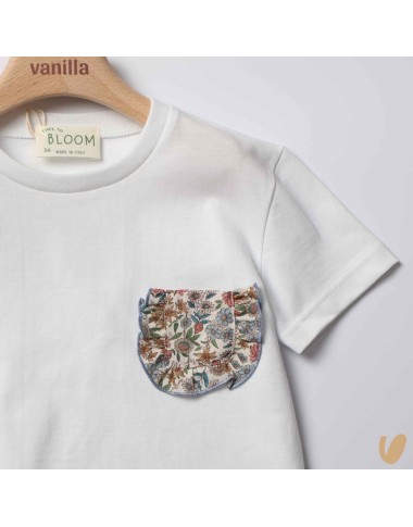 T-shirt taschino fiori T-Shirt e Salopette