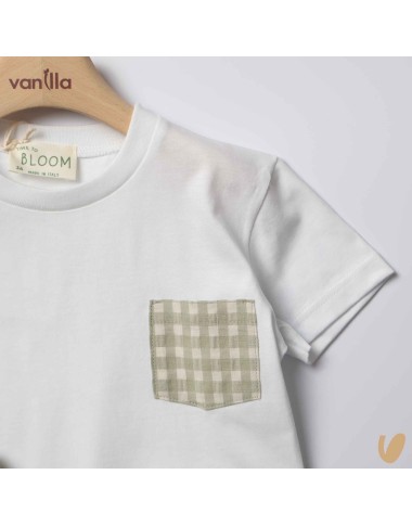 Completo t-shirt e bermuda vichy Completo