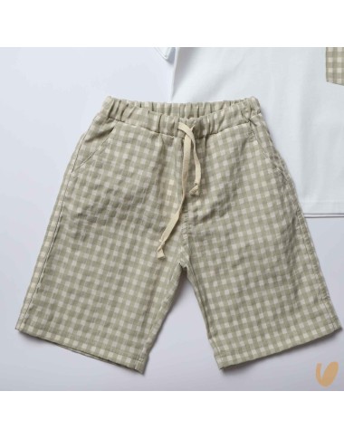 Complete Vichy T-shirt and Bermuda