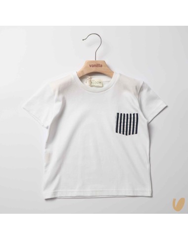 T-shirt con tasca righe T-Shirt e Polo