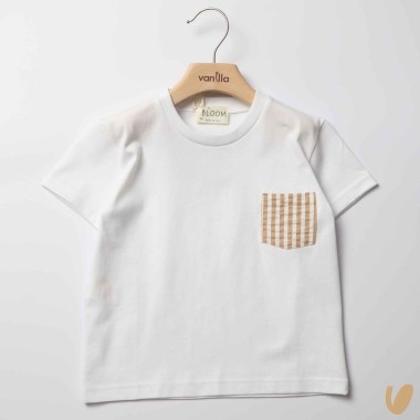 T-shirt con tasca righe T-Shirt e Polo