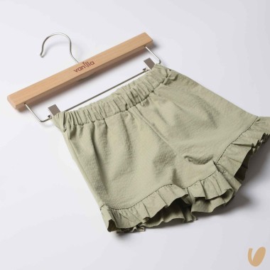 Short seersucker voilant Gonna e Shorts