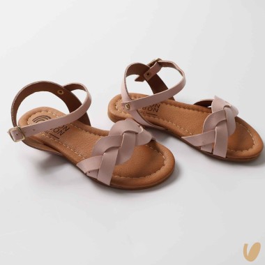 Sandali in pelle treccia Sandali 19/32