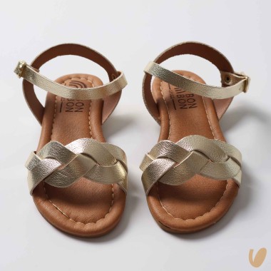 Sandali in pelle treccia Sandali 19/32
