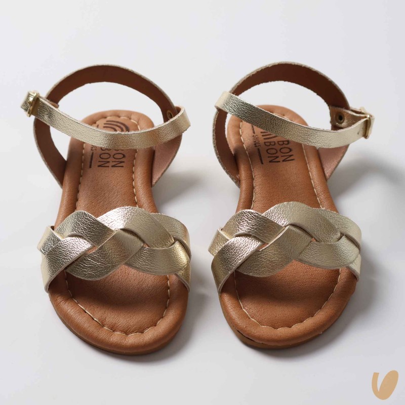 Sandali in pelle treccia Sandali 19/32