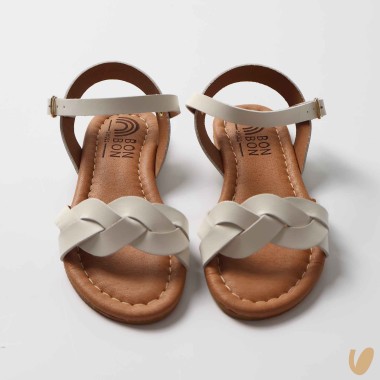 Sandali in pelle treccia Sandali 19/32
