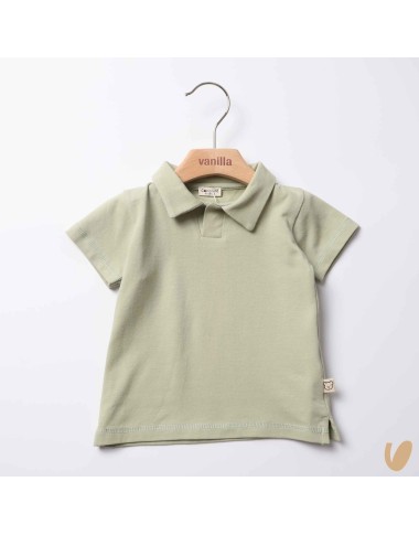 Cotton jersey polo shirt