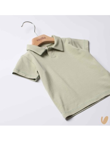 Cotton jersey polo shirt