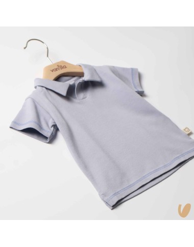 Cotton jersey polo shirt