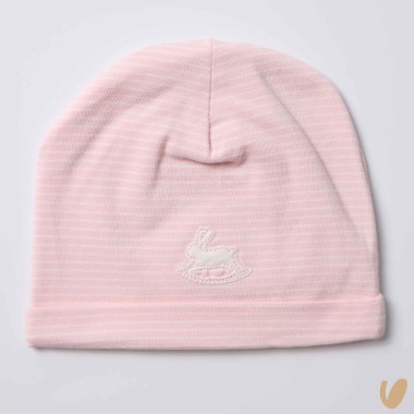Cappellino cotone nascita Cappello e Babbucce