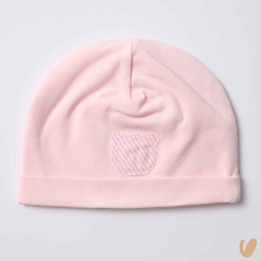 Cappellino cotone nascita Cappello e Babbucce