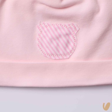 Cappellino cotone nascita Cappello e Babbucce