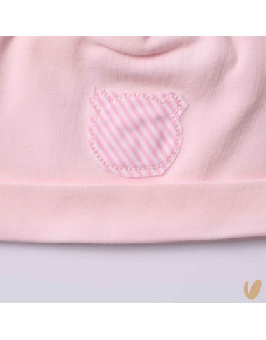 Cappellino cotone nascita Cappello e Babbucce