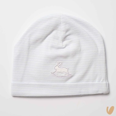 Cappellino cotone nascita Cappello e Babbucce