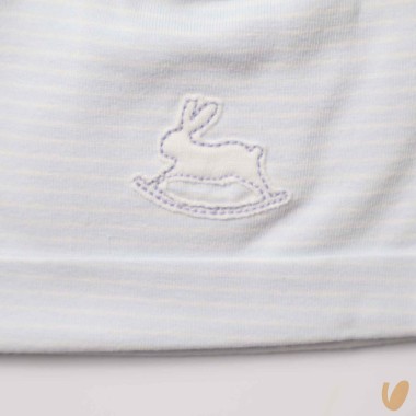 Cappellino cotone nascita Cappello e Babbucce