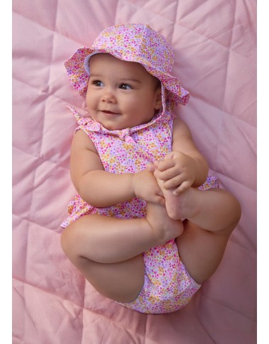 Romper and hat