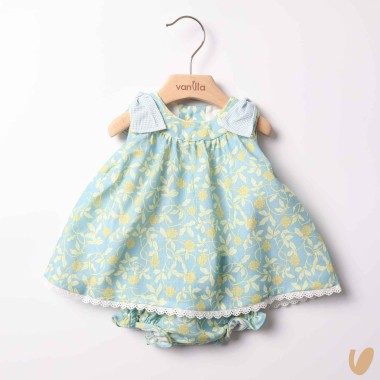 Mini abito fiorellini Abito e Tute