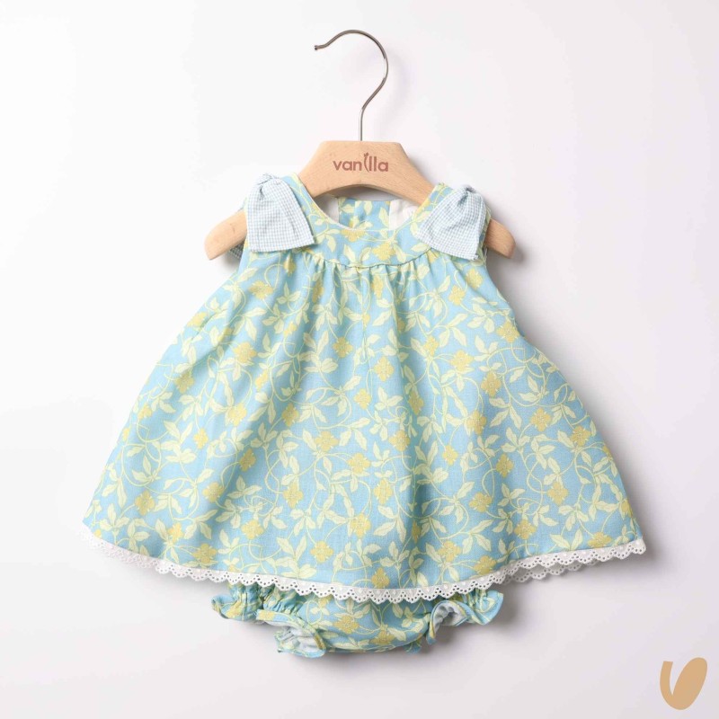 Mini abito fiorellini Abito e Tute