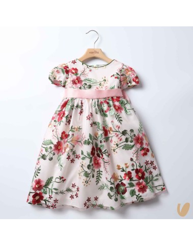 Full embroidered dress