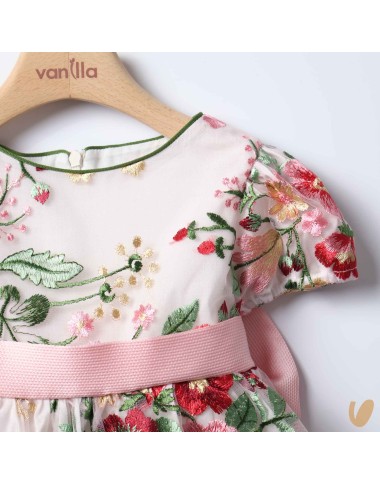 Full embroidered dress