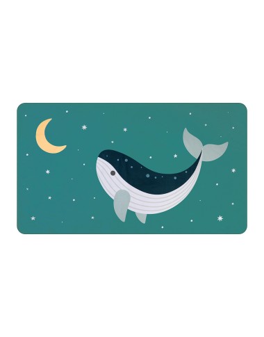 Whale microfiber sheet