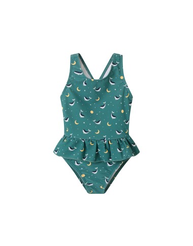 Costume intero balene verde Mare