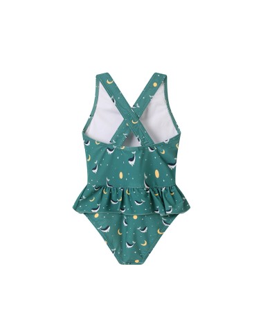 Costume intero balene verde Mare