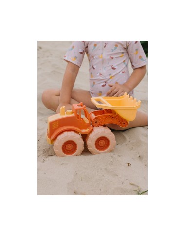 Orange bulldozer